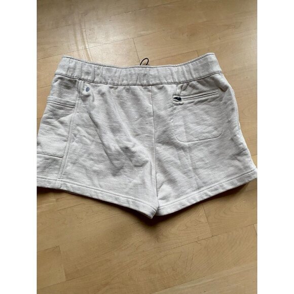 Zella BNWOT Womens pumice "explore" hiking shorts sz Large drawcord - Picture 4 of 7